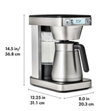 12-Cup Coffee Maker with Podless Single-Serve Function T2