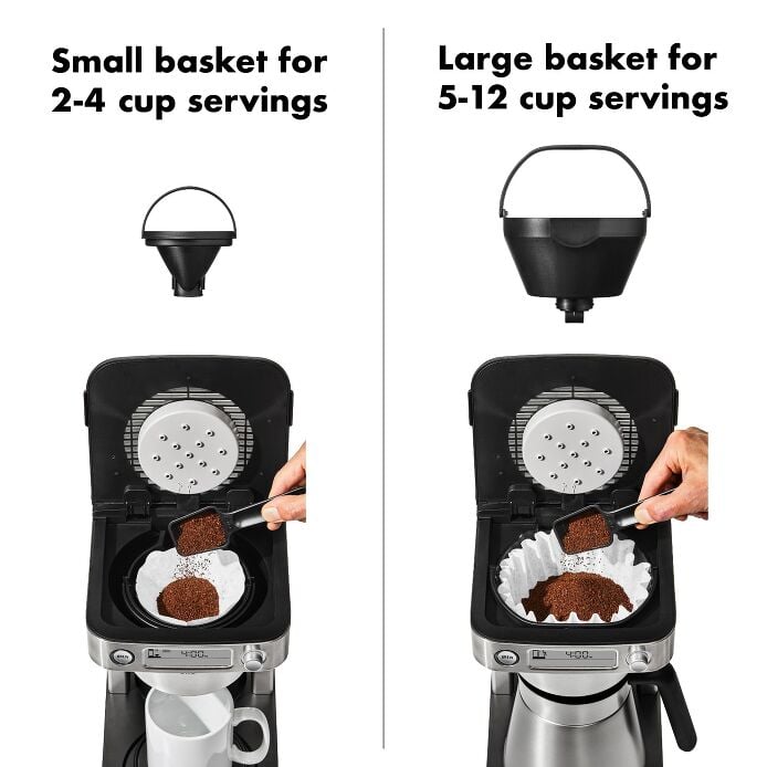 12-Cup Coffee Maker with Podless Single-Serve Function T2