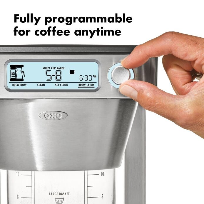 12-Cup Coffee Maker with Podless Single-Serve Function C5