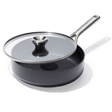 Ceramic Professional Non-Stick 3-Quart Sauté Pan with Lid I6