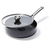 Ceramic Professional Non-Stick 3-Quart Sauté Pan with Lid I6