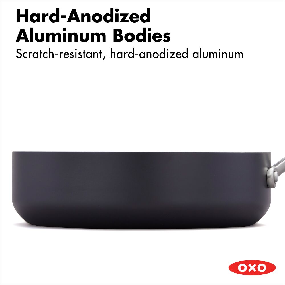 Ceramic Professional Non-Stick 3-Quart Sauté Pan with Lid I6