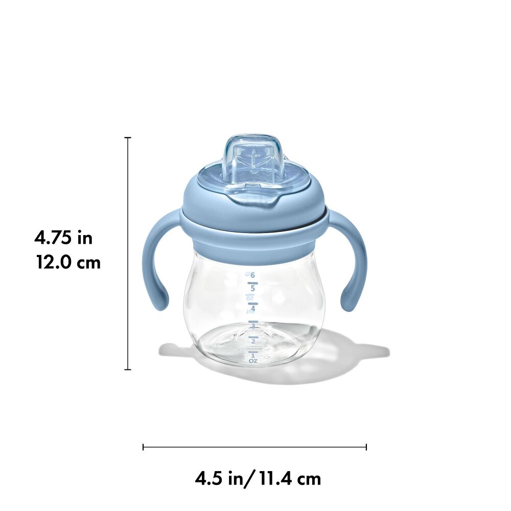 Transitions 6 Oz Soft Spout Sippy Cup with Removable Handles I6