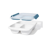 Prep & Go 4.1-Cup Divided Container - Ocean Blue E7