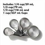 Stainless Steel Measuring Cups and Spoons Set W1