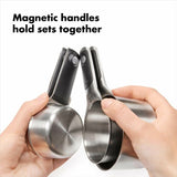 Stainless Steel Measuring Cups and Spoons Set W1