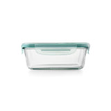 Smart Seal 3.5 Cup Glass Rectangle Container - Teal K7