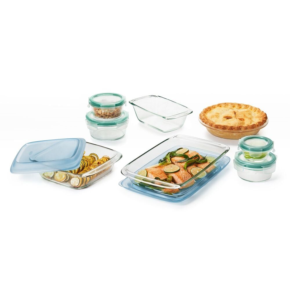 14-Piece Glass Bake, Serve & Store Set P6
