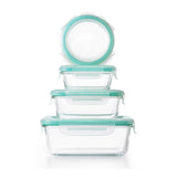 OXO Good Grips 12 Piece Smart Seal Glass Container Set T5