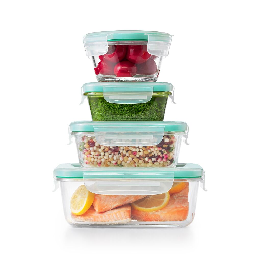 OXO Good Grips 12 Piece Smart Seal Glass Container Set T5