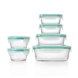 OXO Good Grips 12 Piece Smart Seal Glass Container Set T5