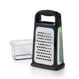 Etched Box Grater With Removable Zester D6