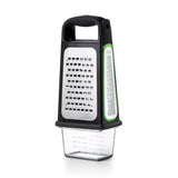 Etched Box Grater With Removable Zester D6