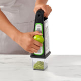 Etched Box Grater With Removable Zester Z0