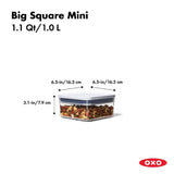 POP Container - Big Square Mini (1.1 Qt.) T8