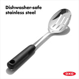 Stainless Steel Slotted Spoon F8