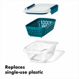 Prep & Go Container with Colander Z4