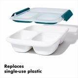 Prep & Go 4.1-Cup Divided Container P0
