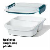 Prep & Go 2-Cup Divided Container F7