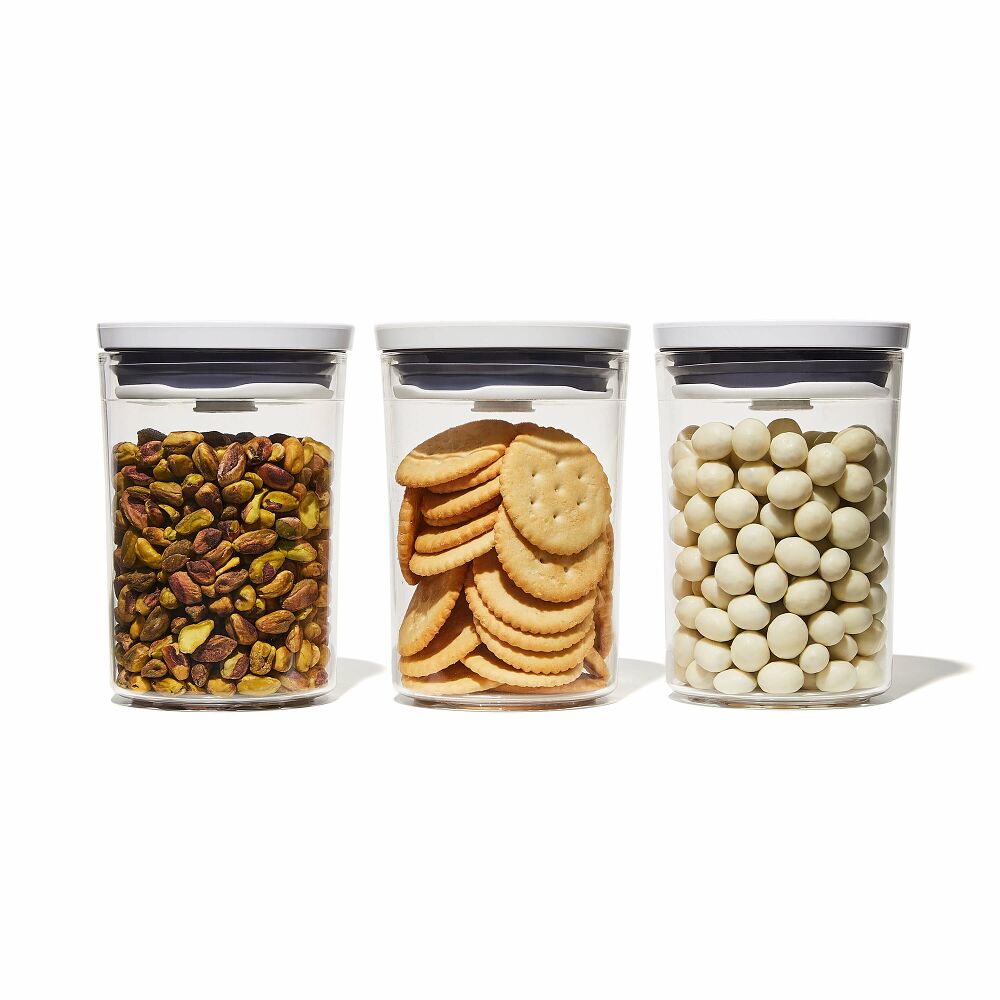 POP Round Canister 3-Piece Mini Bath Set (0.6 Qt) K8