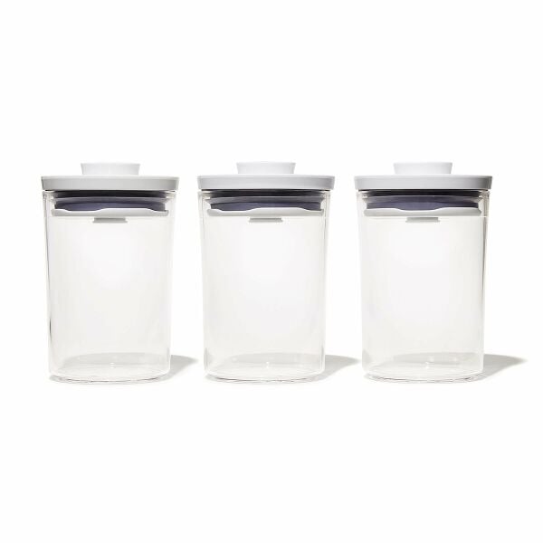 POP Round Canister 3-Piece Mini Bath Set (0.6 Qt) K8