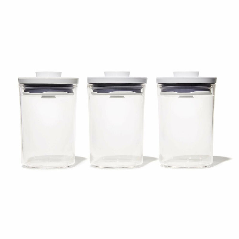 POP Round Canister 3-Piece Mini Bath Set (0.6 Qt) K8