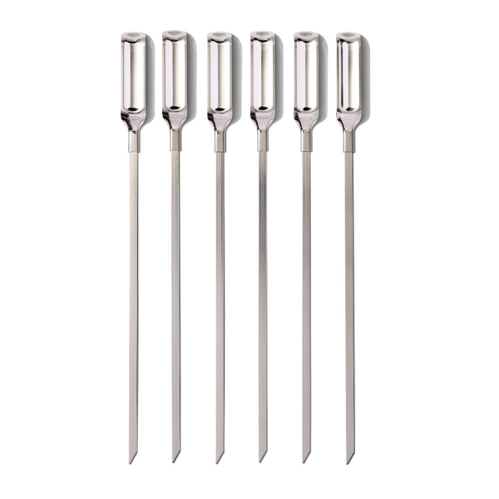6-Piece Grilling Skewer Set H9