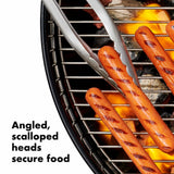 Grilling Tongs with Built-In Bottle Opener O7