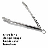 Grilling Tongs with Built-In Bottle Opener O7