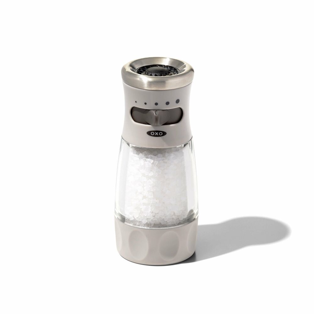 Contoured Mess-Free Salt Grinder S7