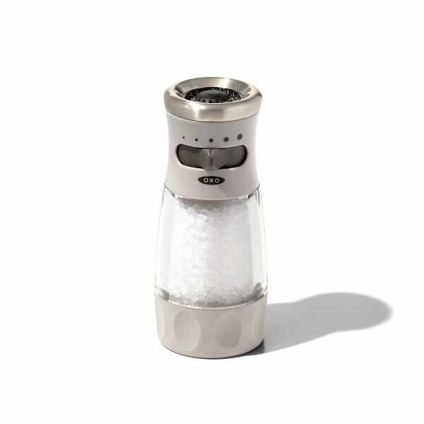 Contoured Mess-Free Salt Grinder S7