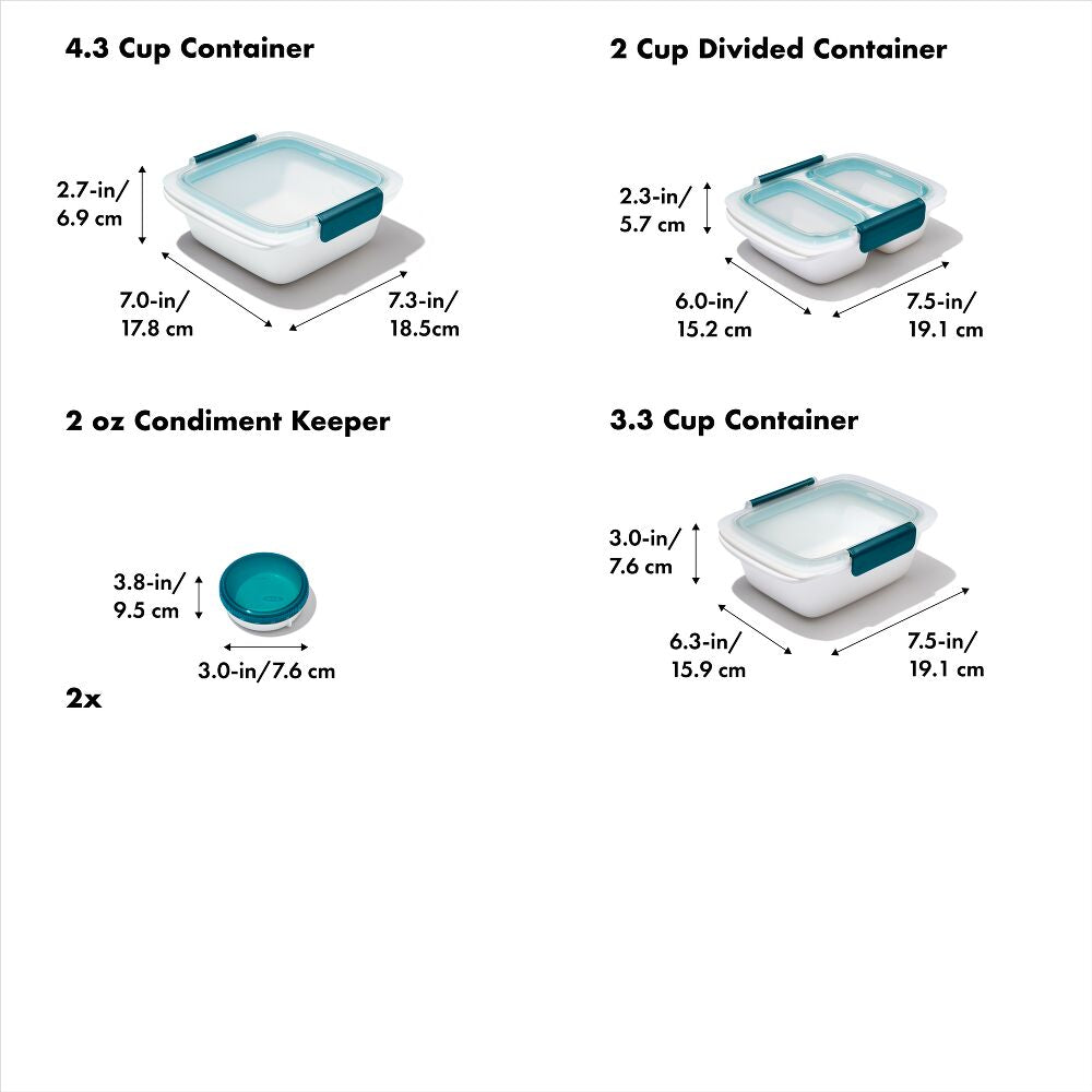 Prep & Go 10-Piece Container Set D1