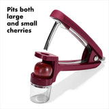 OXO Good Grips Cherry & Olive Pitter - Beet M4