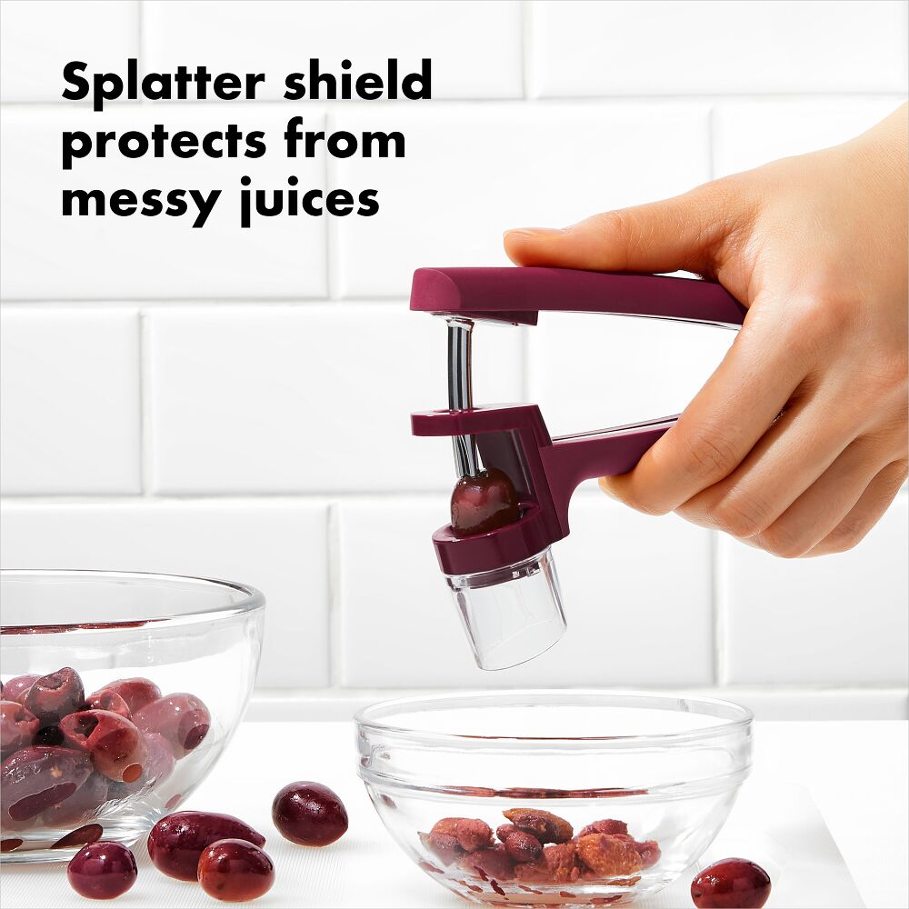 OXO Good Grips Cherry & Olive Pitter - Beet I5