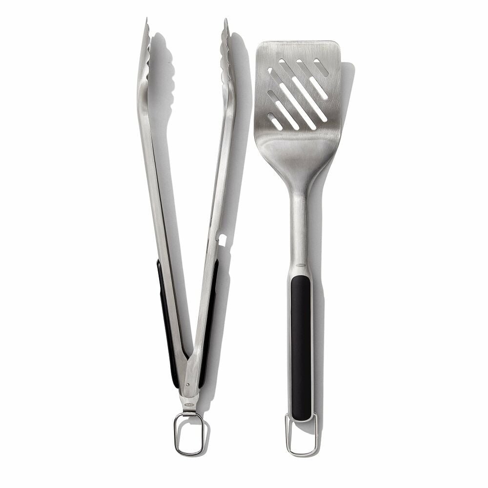 OXO Good Grips Grilling Turner and Tongs Set Y0
