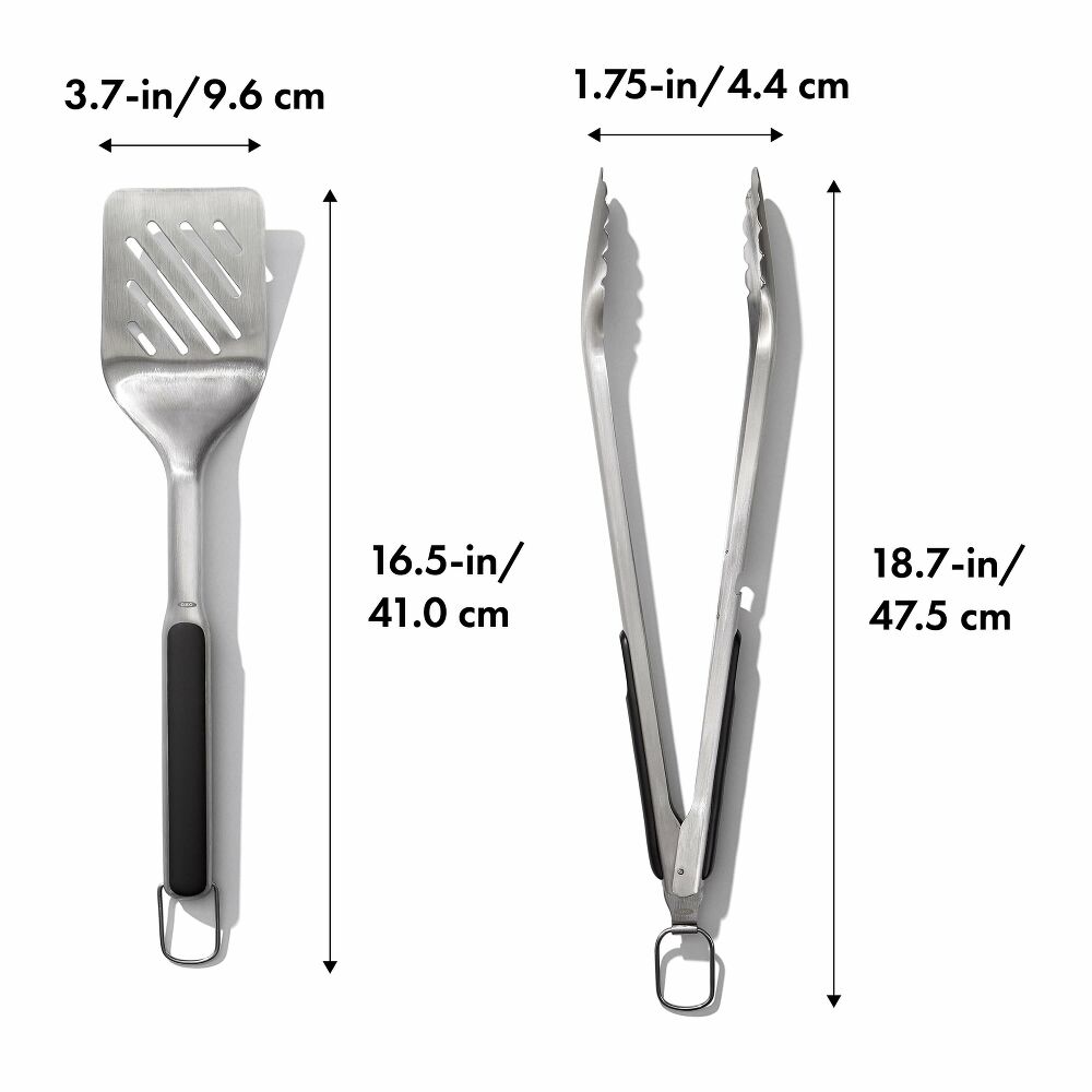 OXO Good Grips Grilling Turner and Tongs Set C9