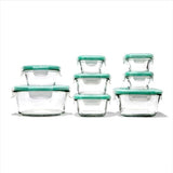 16 Piece Glass Smart Seal Everyday Container Set W2