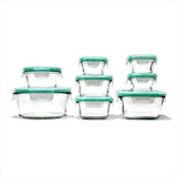 16 Piece Glass Smart Seal Everyday Container Set W2
