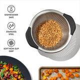 Stainless Steel 3 qt./ 2.8L Colander F4