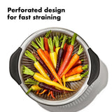 5 Qt Stainless Steel Colander O6