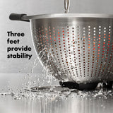 5 Qt Stainless Steel Colander O6