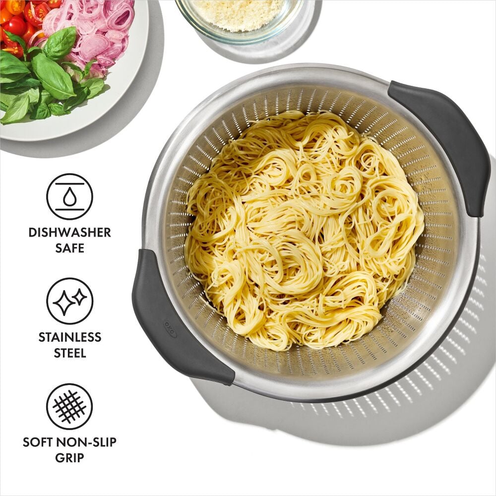 5 Qt Stainless Steel Colander O6