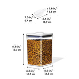 OXO Good Grips Pet POP Container – 4.4 Qt/4.2 L with Scoop D4