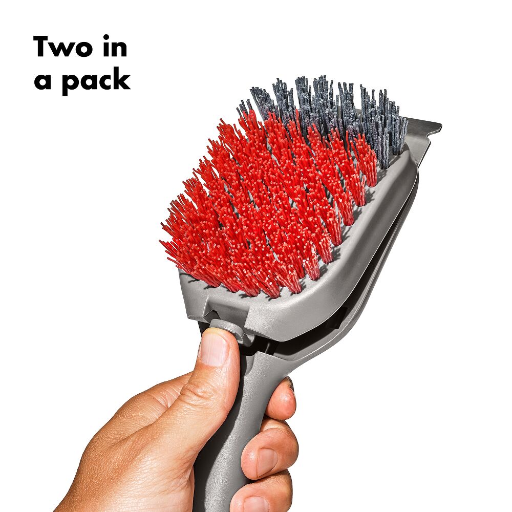 OXO Good Grips Nylon Grill Brush for Cold Cleaning Replacement Heads J5