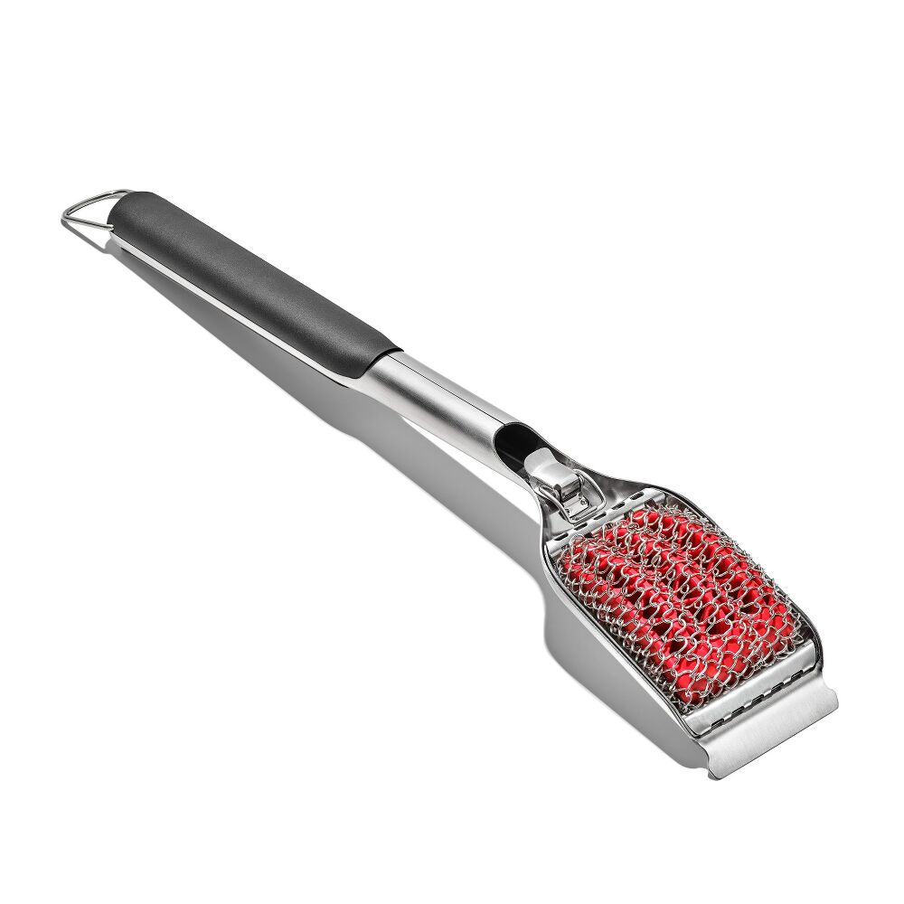 Coiled Grill Brush With Replaceable Head D3