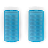 No-Spill Ice Cube Tray - 2 Pack O2