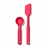 Silicone Cookie Scoop & Small Spatula Set X6