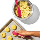 Silicone Cookie Scoop & Small Spatula Set X6