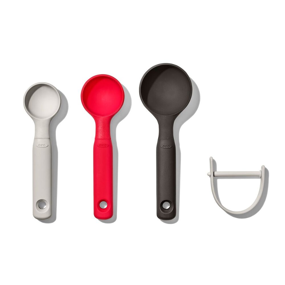 3-Piece Silicone Cookie Scoop Set F7