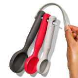 3-Piece Silicone Cookie Scoop Set F7